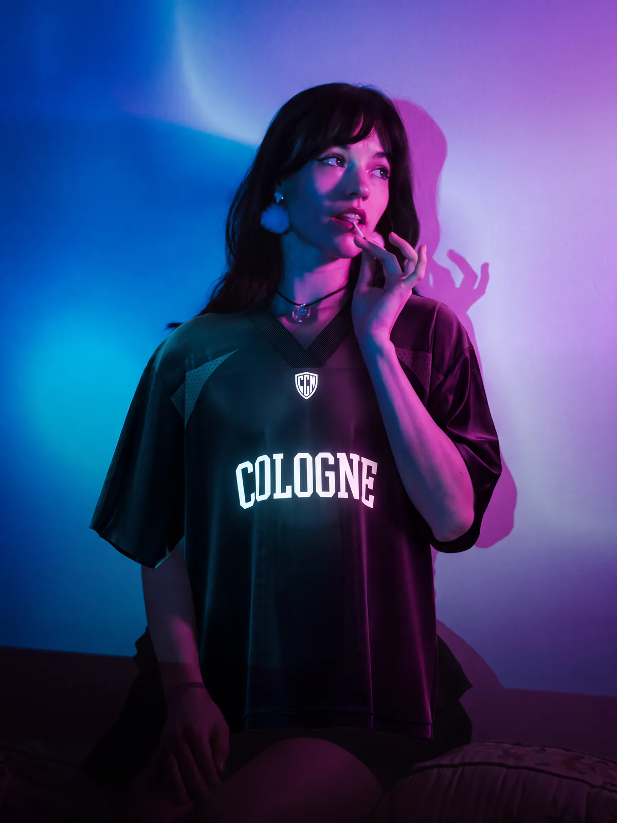 Franzine of CGN Esports wearing the Pro Kit 2026 jersey