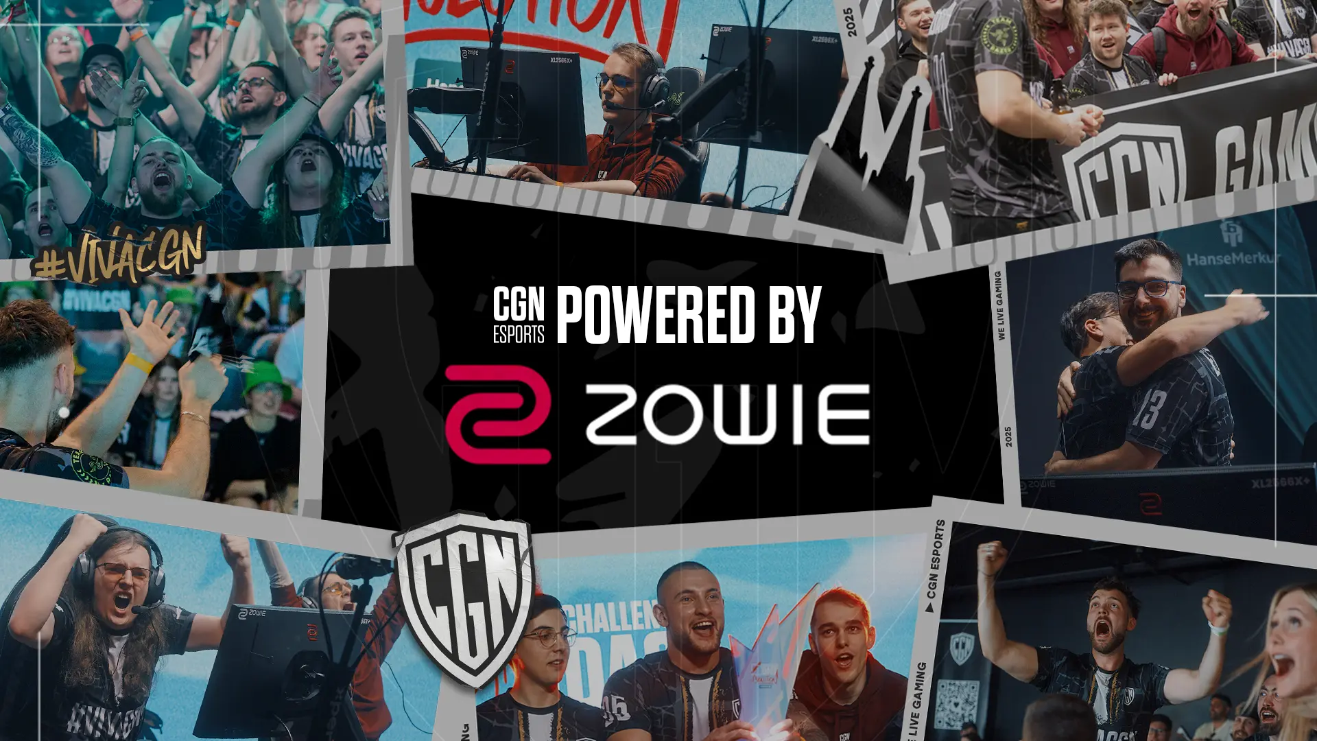 ZOWIE becomes Official Monitor Partner — CGN Esports, 01/2026